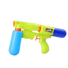 宝宝沙滩玩具夏日户外戏水儿童水枪玩具高压远射水枪背包式玩具水枪 单手式 双筒容量270毫升