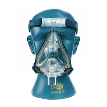瑞迈特呼吸机鼻罩BMC-NM2鼻面罩含头带呼吸机面罩硅胶呼吸机配件 口鼻罩 S号