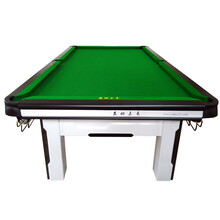 益动未来Q8台球桌 比赛型台球案子  标准成人中式黑八16彩台球桌