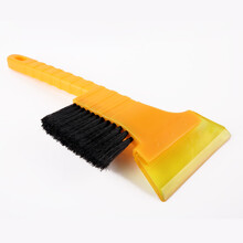 锁影（SUOYING）汽车除雪铲挡风玻璃铲雪除冰工具 【升级款】带毛刷