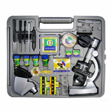 天文望远镜单筒超远中小学生微生物实验高倍儿童显微镜1200倍细胞细菌昆虫科普玩具 生物科学显微镜ZKSTX-1200