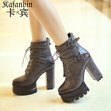 【女士半高跟皮鞋】价格_图片_品牌