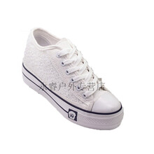 【白丝帆布鞋】价格_图片_品牌