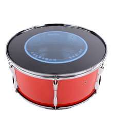 新宝（XinBao）  不锈钢高大军鼓 22英寸 195型 红色蓝皮22英寸(鼓棒+背带)