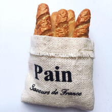 【大闸蟹】88款 高档立体仿真树脂家电冰箱贴磁铁磁 布袋法式长棍 中