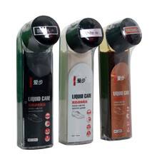 爱步液体鞋油（45ml装） 自动防水上光皮革护理油 自然色黑色深棕色 三色各1个特价