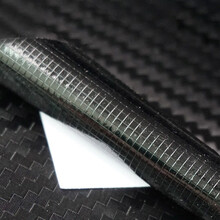点缤 汽车用品碳纤维贴纸 立体车身贴膜改装内饰装饰全车贴拉花3D改色膜 3D导气槽黑152CM宽度*1米