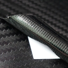 点缤 汽车用品碳纤维贴纸 立体车身贴膜改装内饰装饰全车贴拉花3D改色膜 3D导气槽黑75CM宽度*1米