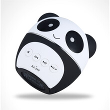 熊猫（PANDA） BA260蓝牙迷你插卡小音箱 便捷式充电播放器低音炮手机电脑音响小钢炮 黑色