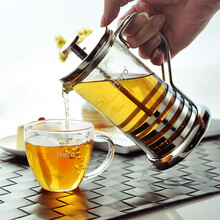 Hero英雄法压壶 不锈钢冲茶器 法式咖啡壶 咖啡滤压壶滤杯 600ml