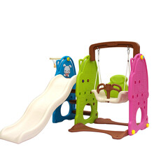loveforever宝宝玩具儿童滑滑梯秋千室内滑梯海洋球池组合滑梯 炫彩三合一
