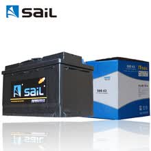 风帆(sail)汽车电瓶蓄电池58043 12V 克莱斯勒300C大捷龙奔驰C级E级路虎神行者 以旧换新上门安装