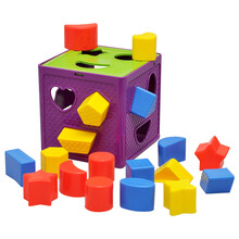 几何形状认知配对万花筒智慧屋智力盒 1-3岁宝宝早教儿童益智玩具
