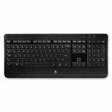 美国直邮  罗技 Logitech K800无线照明蓝牙键盘 黑色920-002359