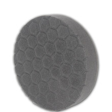 路贝斯 汽车打蜡抛光研磨海绵盘抛光盘平面海绵轮粗细镜面盘 单个/150MM六角盘/黑色/细