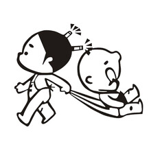 小破孩车贴