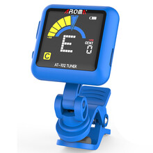 阿诺玛（AROMA） 阿诺玛 AT102民谣电吉他充电调音器电贝司尤克里里通用校音器 蓝色