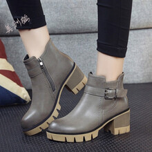 【女生冬天高跟鞋】价格_图片_品牌_怎么样-京