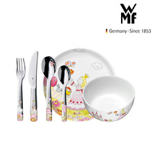 WMF 德国福腾宝 不锈钢卡通儿童餐具6件套餐刀餐叉餐勺盘碗套装组合家用送礼品盒装团购 儿童餐具六件套 Prinzessin