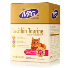 英国MAG狗狗猫咪系列产品 【猫用】卵磷脂牛磺酸颗粒20gX6袋