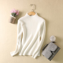 韩版男高领羊毛衫