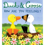鸭与鹅系列 Duck & Goose, How Are You Feeling? 进口原版  启蒙教育 情绪管理 纸板书