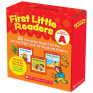 First Little Readers Level A (With CD) 启蒙读物套装(指导型阅读等级A)，附CD 英文原版套装25册 进口儿童绘本