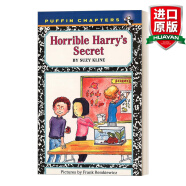 Horrible Harry 05 Horrible Harry's Secret 英文原版 可怕的哈里系列5 儿童章节桥梁书 Suzy Kline 英文版 进口英语原版书籍