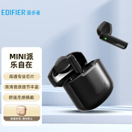 漫步者（EDIFIER）LolliPods Mini 真无线蓝牙耳机 半入耳式耳机 适用苹果华为小米手机 黑色