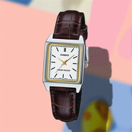 卡西欧（CASIO）ins小红表简约复古酒桶形石英小众指针腕表LTP-1208E-9B2 LTP-V007L-7E2