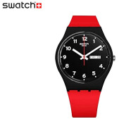 斯沃琪（Swatch）瑞士手表男女腕表 原创系列 运动潮流休闲学生腕表 【预售】GB754