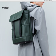 NIID NEO通勤小众高级感双肩包女时尚13吋电脑包背包男双肩包BP 橄榄绿
