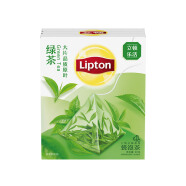 立顿（Lipton）【外包装轻微瑕疵】茶包  办公室下午茶 奶茶原料 双囊袋泡茶 新乐活三角包绿茶(30g)