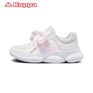 Kappa女鞋轻质跑鞋运动鞋休闲鞋春季新款-K0925MQ08 漂白/珠光白/通粉色-001 35