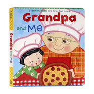 where is babys belly button 宝宝的肚脐眼在哪里 karen katz 凯卡伦卡茨翻翻书英文原版绘本低幼宝宝启蒙认知纸板书 爷爷和我