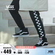 Vans范斯官方 经典款SK8-Hi经典款高街复古男鞋女鞋板鞋运动鞋 黑色 42.5