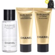 香奈儿（Chanel）奢华精粹女士护肤套装小样旅行装 旅行装3件（水+焕活精华+乳霜）