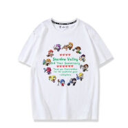 Steam游戏星露谷物语周边像素风短袖T恤夏季男女学生潮流宽松衣服 1-T恤 XS