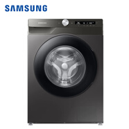 三星（SAMSUNG）原装进口12公斤全自动滚筒洗衣机AI智能控制 泡泡净洗蒸汽除菌智能变频 官翻机 12公斤 冰晶灰 WW12T504DAN/SC