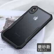 讯迪 苹果XR手机壳透明不发黄iPhoneXsMax保护套全包气囊防摔硅胶 iPhoneX/XS通用【镭射纹】