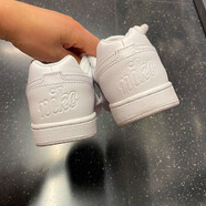 耐克（NIKE）板鞋女鞋秋冬季低帮轻便运动鞋时尚舒适复古透气休闲鞋 AQ1779-100白色 36