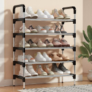 安尔雅 简易塑料鞋架多层家用收纳柜鞋柜组装宿舍鞋架子