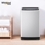 惠而浦（Whirlpool）波轮洗衣机全自动 10公斤大容量家用 活水漂循环洗涤桶清洁悦净系列CWV120201PT亮灰
