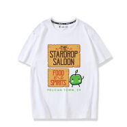 Steam游戏星露谷物语周边像素风短袖T恤夏季男女学生潮流宽松衣服 2-T恤 2XL