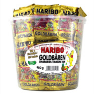 哈瑞宝（HARIBO） 水果软糖 一大桶1000g可爱小熊软糖 QQ软糖 大包装1000g多味可选 混合味整桶1000g*1桶
