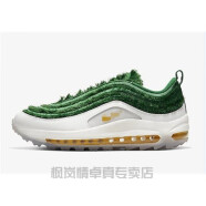 枫岚情 高尔夫球鞋女21新款高尔夫球鞋男女士舒适稳定透气有钉golf高尔夫鞋防滑百搭 绿色 37.5