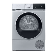 西门子（SIEMENS）10kg烘干机家用全自动热泵干衣机2D618 银色
