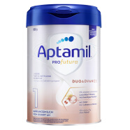 德国爱他美(Aptamil) 白金德文版HMO 婴儿配方奶粉1段 (0-6个月) 800g 欧洲原装进口