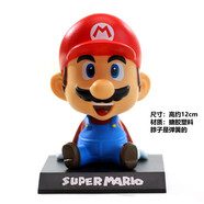 甜蜜城堡（SWEET HOUSE）超级玛丽马里奥公仔玩偶摆件模型玩具路易恐龙耀西大金刚 摇头公仔 超级玛丽马里奥