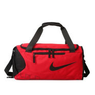 耐克森AJ健身包训练包男女大容量单肩斜挎包便携式篮球游泳外出露营旅游 红色
